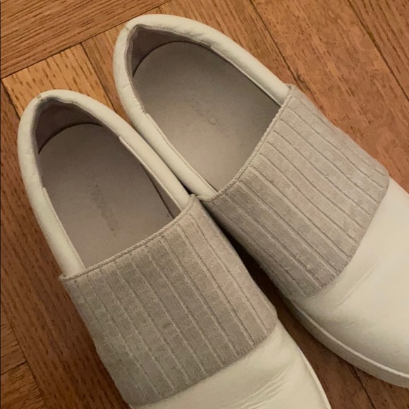 Vince white slip on platform sneakers - Picture 3 of 3